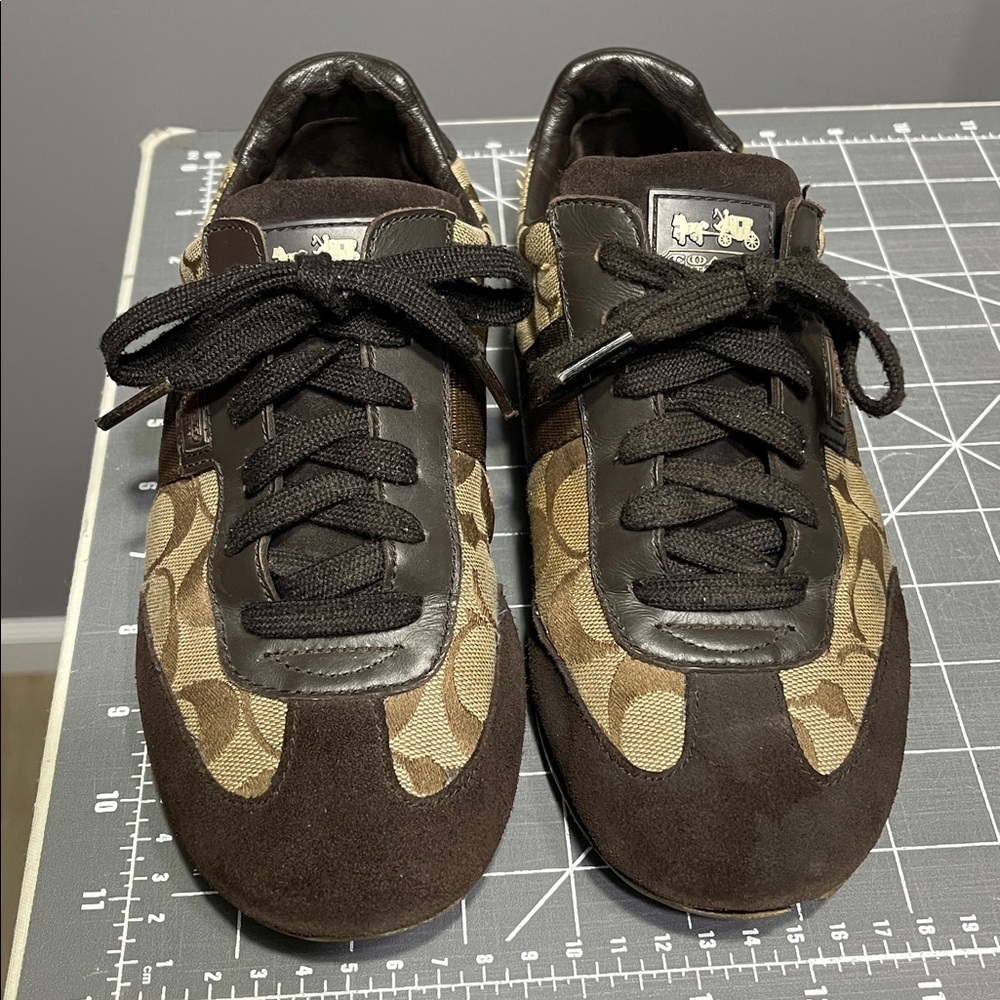 Coach Signature Canvas Shoes